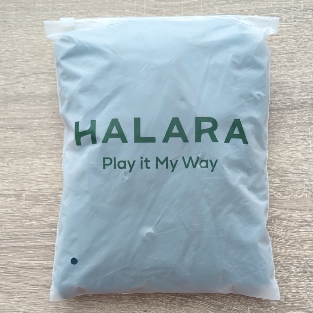 HALARA High Waisted Crossover Full Length Flare Pants- L - Picture 5 of 7